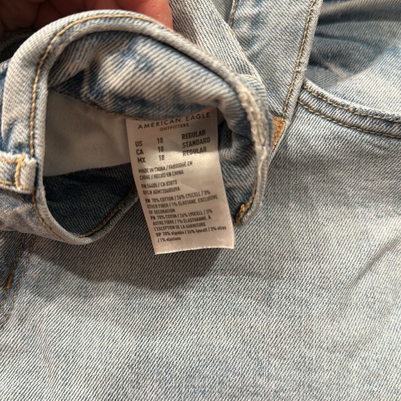 Stretch boyfriend cut jeans AE - Picture 4 of 4